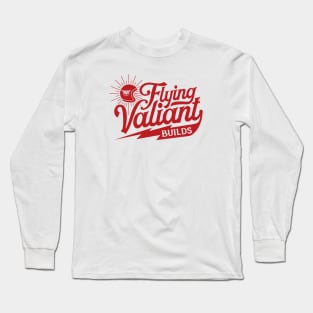 Flying Valiant Builds (Biker Style - Red) Long Sleeve T-Shirt